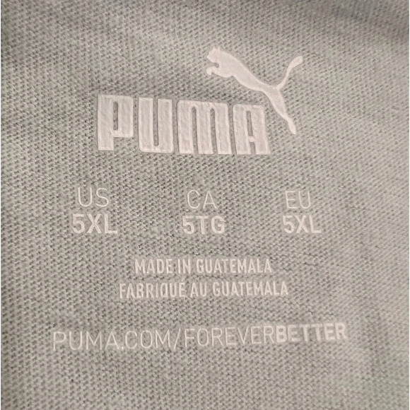 Puma Ice Flow Logo Tee Shirt. Sizes 4 XL to 5 XL. NWT. - Picture 10 of 15